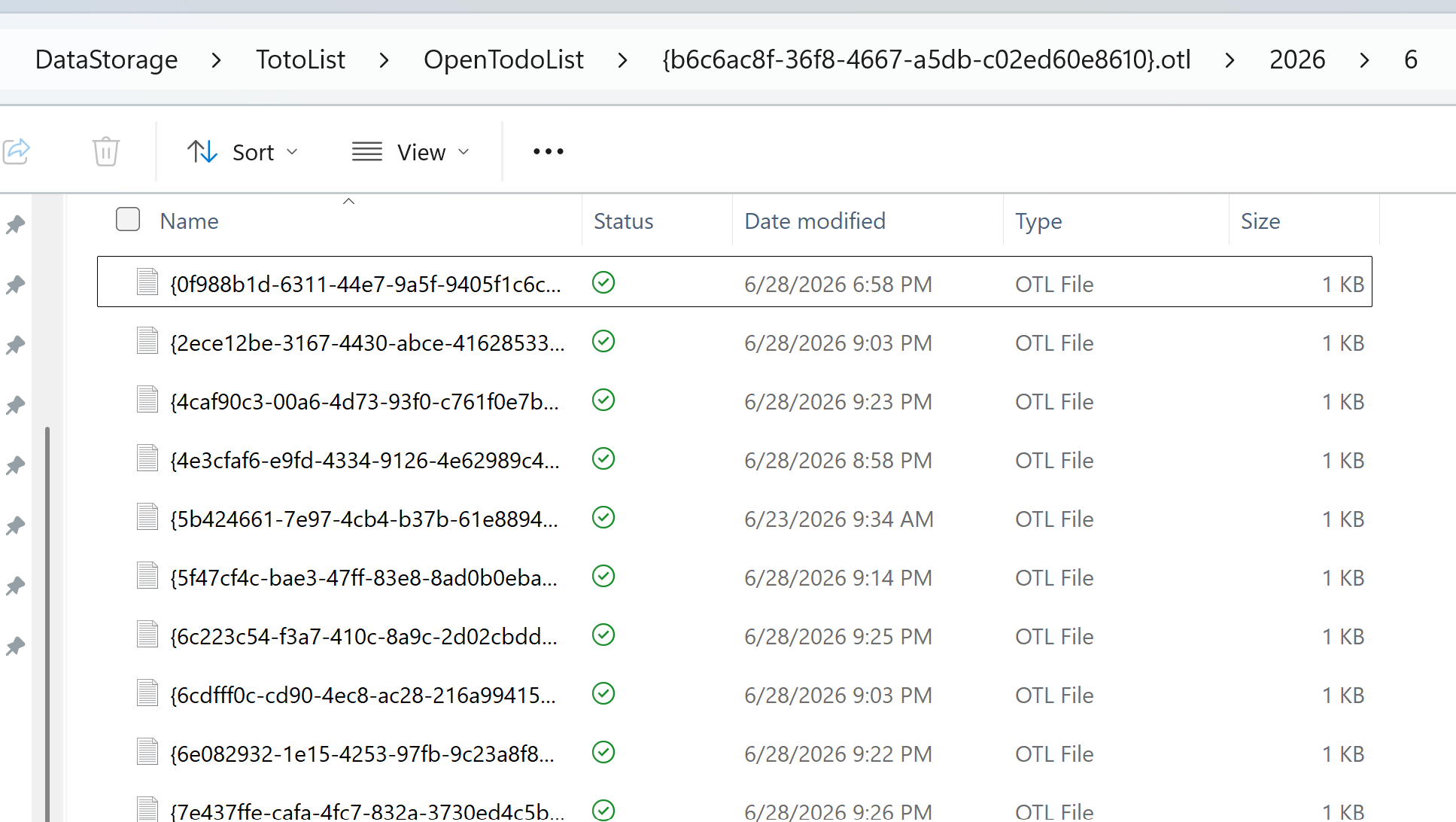 Each task is a structured JSON file under versioned directories. Your data isn't a black box.