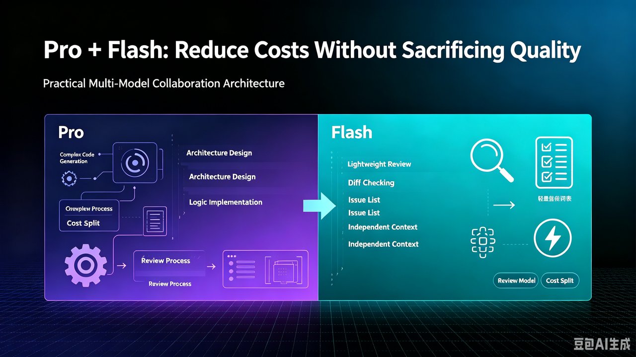 Cover image: Multi-model collaboration cost reduction architecture
