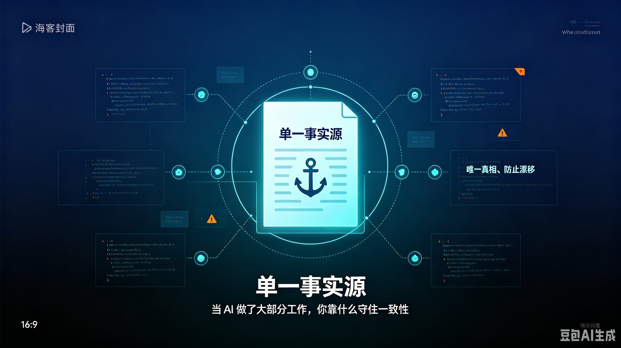封面图:AI 辅助开发中的单一事实源